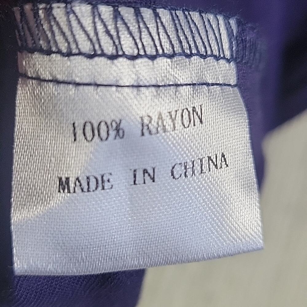 Zesica Navy Blue Long Sleeve Ruched Bodice Dress Womens Size Small NWT - Picture 12 of 12